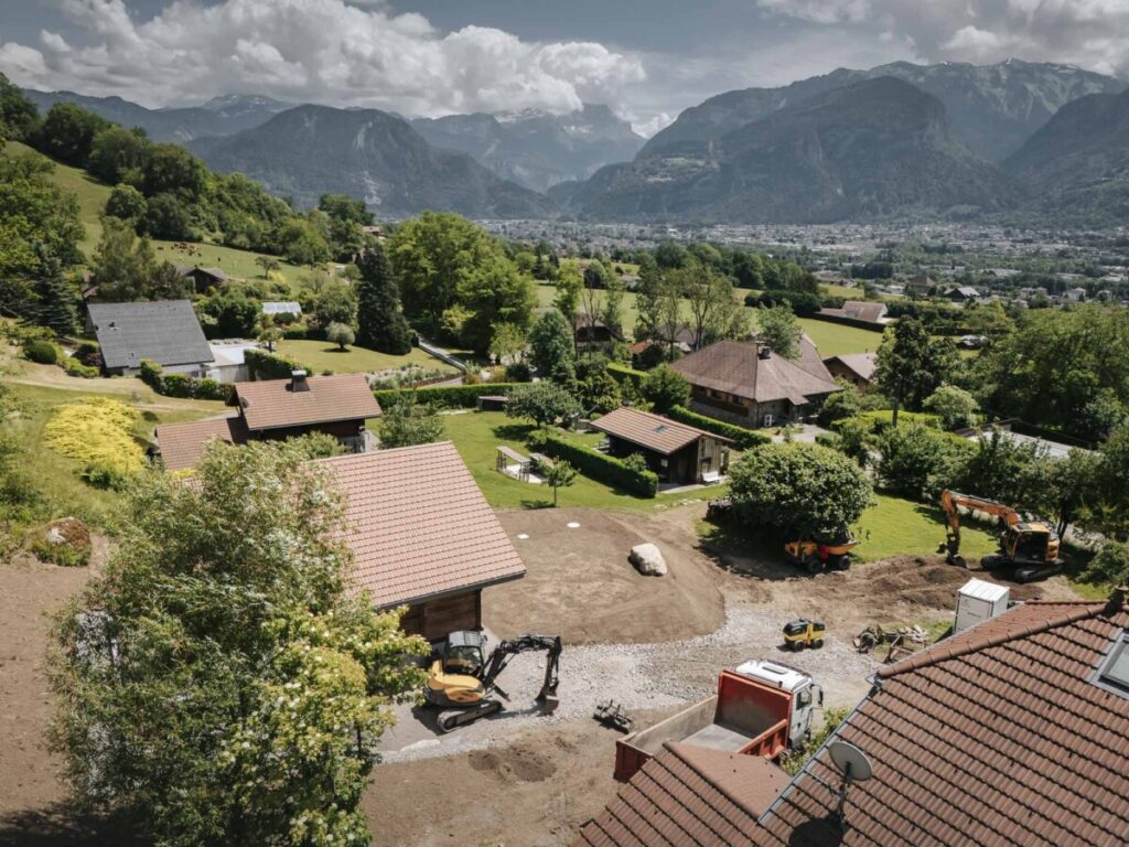 Chantier de terrassement